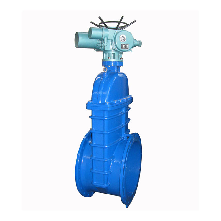 Metal Seat Gate Valve With Electric Actuator